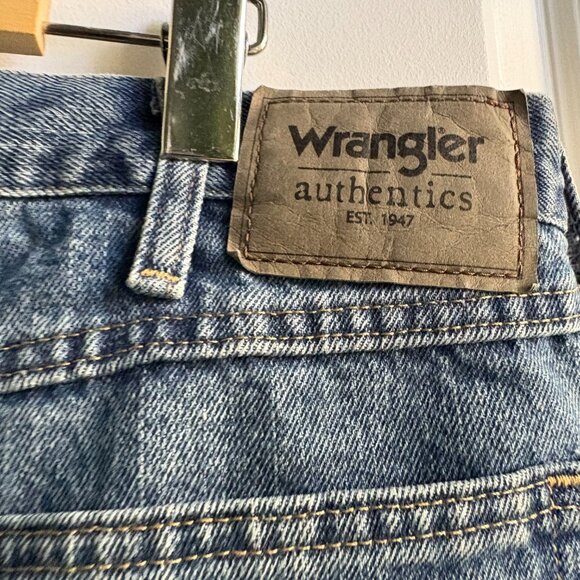 Vintage Wrangler Jeans – Baggy Fit – Blue – 38x29 - Picture 5 of 9